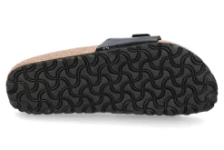Damen Birkenstock Pantolette MADRID SCHMAL LACK SCHWARZ