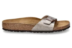 Damen Birkenstock Pantolette MADRID SCHMAL- graceful taupe