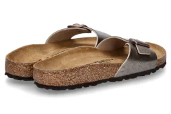 Damen Birkenstock Pantolette MADRID SCHMAL- graceful taupe