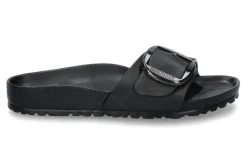 Damen Birkenstock Pantolette MADRID BIG BUCKLE EVA SCHMALE WEITE- black/schwarz