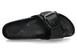 Damen Birkenstock Pantolette MADRID BIG BUCKLE EVA SCHMALE WEITE- black/schwarz