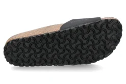 Damen Birkenstock Pantolette SCHMAL MADRID BIG BUCKLE BLACK (38)