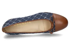 Damen Brunate Ballerina FLEX NAPPA BRANDY GUGLIA DENIM