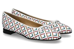 Damen Brunate Ballerina FLEX TRICK NAPPA- bianco/ weiss