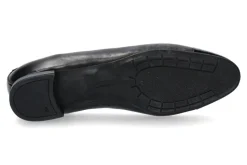 Damen Brunate Ballerina gefüttert PIA SOFTLACK NAPPA NERO (43)