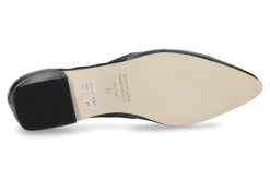 Damen Brunate Ballerina NAPPA TIFF NERO