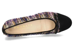 Damen Brunate Ballerina PIA CAMOSCIO/TALE- nero/multi