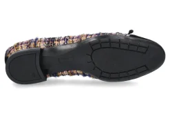 Damen Brunate Ballerina PIA CAMOSCIO/TALE- nero/multi