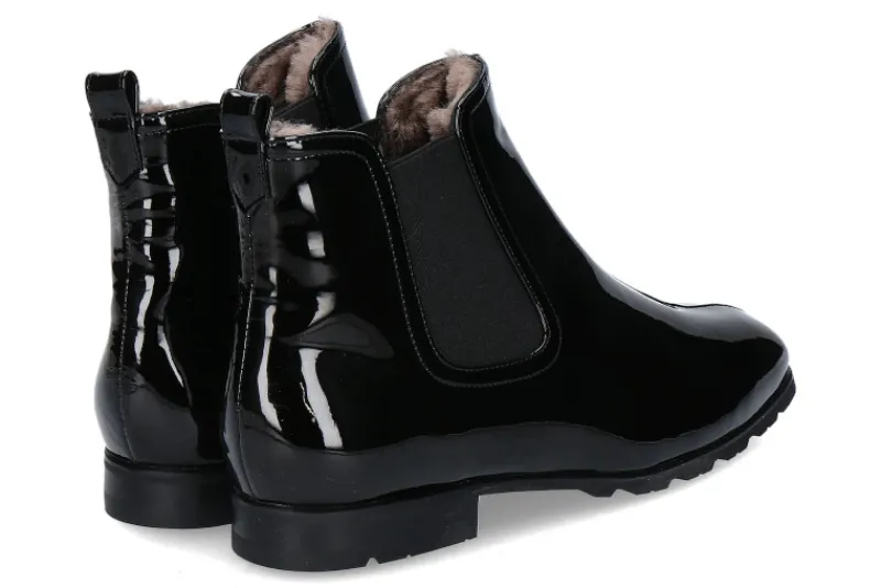 Damen Brunate Chelsea Boot gefüttert KRIS VERNICE NERO (41½)