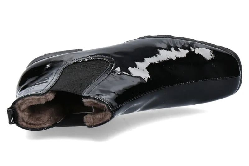 Damen Brunate Chelsea Boot gefüttert KRIS VERNICE NERO (41½)