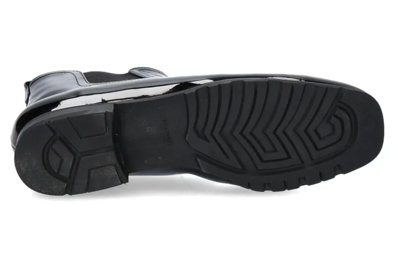 Damen Brunate Chelsea Boot gefüttert KRIS VERNICE NERO (41½)