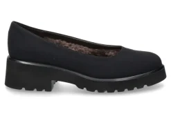 Damen Brunate Keilpumps gefüttert PEMBI STEP NERO