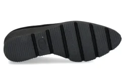 Damen Brunate Keilslipper NEON CAMOSCIO NERO