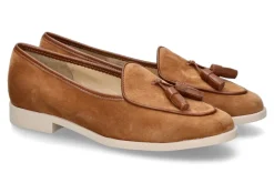 Damen Brunate Loafer CAMOSCIO cider nappa brandy