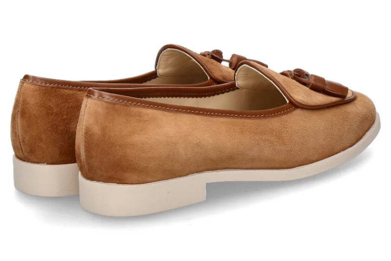 Damen Brunate Loafer CAMOSCIO cider nappa brandy