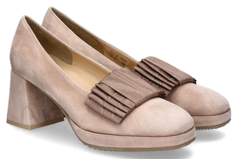 Damen Brunate Pumps BIBA MOIRE BASE- camoscio base