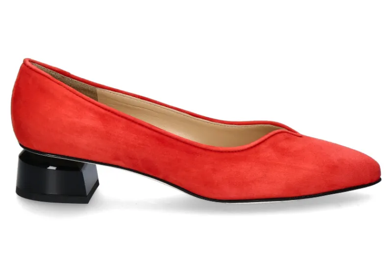 Damen Brunate Pumps FLEX Camoscio reina/rot