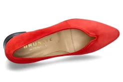 Damen Brunate Pumps FLEX Camoscio reina/rot