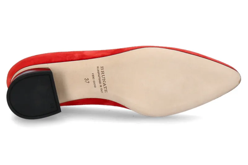 Damen Brunate Pumps FLEX Camoscio reina/rot
