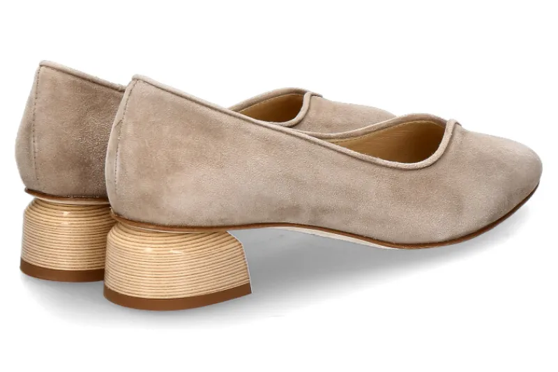 Damen Brunate Pumps FLEX Camoscio nut