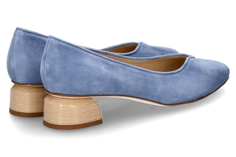 Damen Brunate Pumps FLEX CAMOSCIO smoke/blau