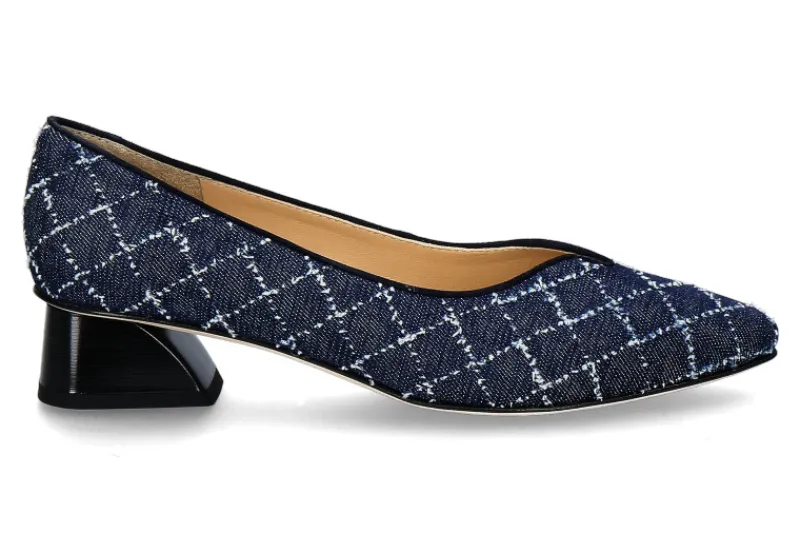 Damen Brunate Pumps FLEX GUGLIA DENIM CAMOSCIO- blu/blau