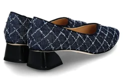 Damen Brunate Pumps FLEX GUGLIA DENIM CAMOSCIO- blu/blau