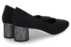 Damen Brunate Pumps FLEX STEP NERO BRAID NERO