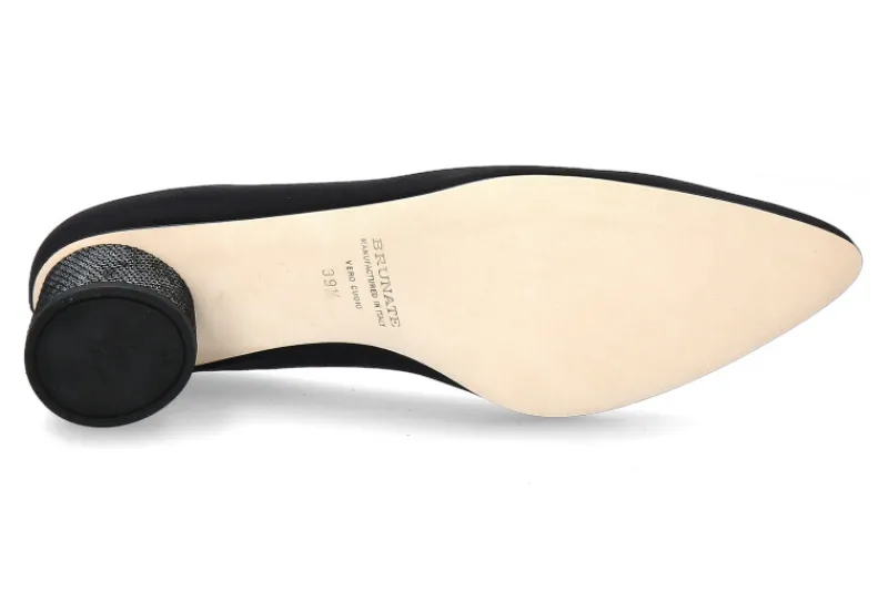 Damen Brunate Pumps FLEX STEP NERO BRAID NERO