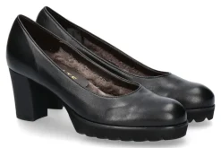 Damen Brunate Pumps gefüttert XENIA NAPPA NERO