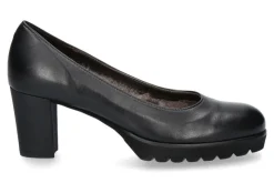 Damen Brunate Pumps gefüttert XENIA NAPPA NERO
