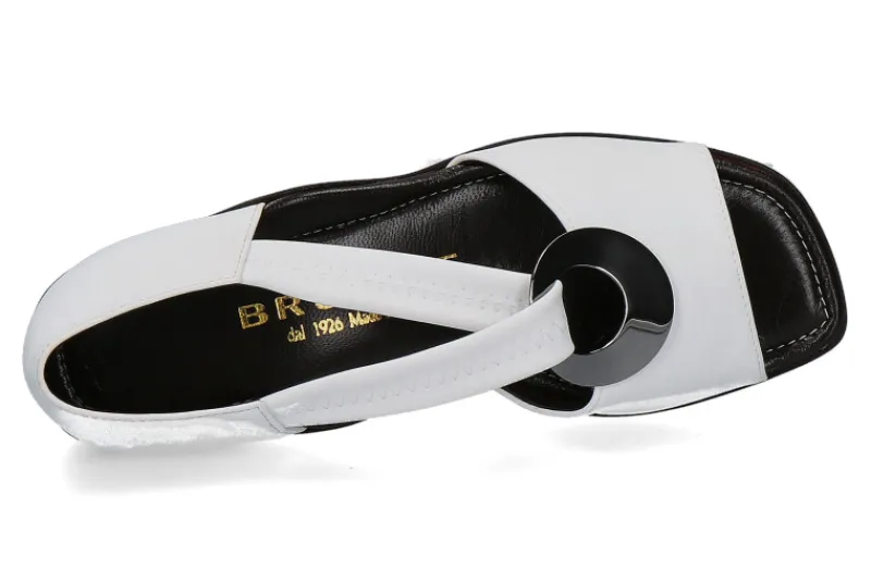 Damen Brunate Sandale CLASSICO STEP BIANCO (37 )