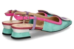 Damen Brunate Slingpumps FLEX CAMOSCIO- tiff/lavanda/pink