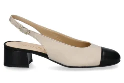 Damen Brunate Slingpumps FLEX NAPPA- nero/moon