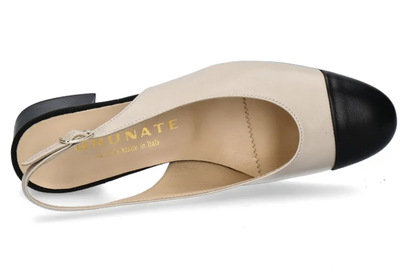 Damen Brunate Slingpumps FLEX NAPPA- nero/moon