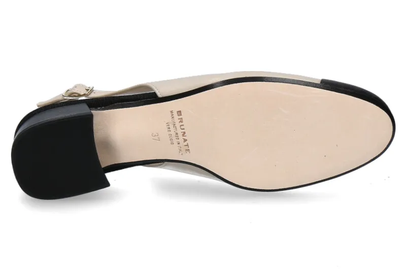 Damen Brunate Slingpumps FLEX NAPPA- nero/moon