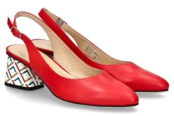 Damen Brunate Slingpumps FLEX NAPPA REINA TRICK- bianco/weiss