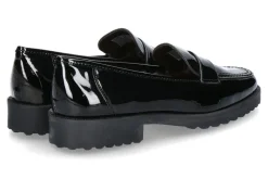 Damen Brunate Slipper gefüttert DANY SOFTLACK NERO