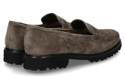 Damen Brunate Slipper gefüttert TANK CAMOSCIO FOREST