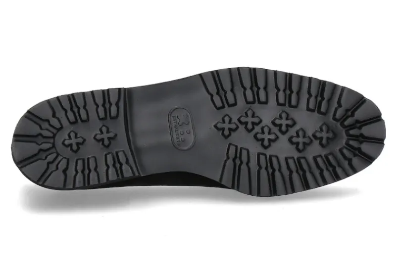 Damen Brunate Slipper TANK CAMOSCIO NERO