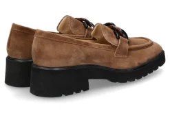 Damen Brunate Slipper VERA CAMOSCIO TABAC