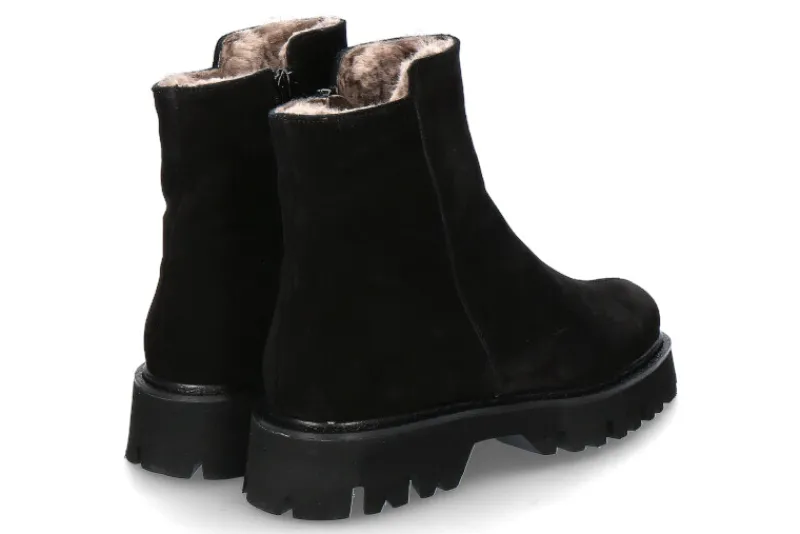 Damen Brunate Stiefelette gefüttert LOOM SOFTY- nero/schwarz
