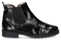 Damen Brunate Stiefelette gefüttert DANY SOFTLACK NERO (38)