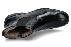 Damen Brunate Stiefelette gefüttert DANY SOFTLACK NERO (38)