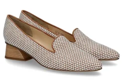 Damen Brunate Trotteur FLEX PUFFO COTTO CAMOSCIO- cotto/weiss/braun