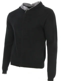 Damen Buxton Street Strickjacke CASHMERE BLACK (48)