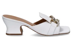 Damen CAFEèNOIR Cafè Noir Pantolette NAPPA BIANCO