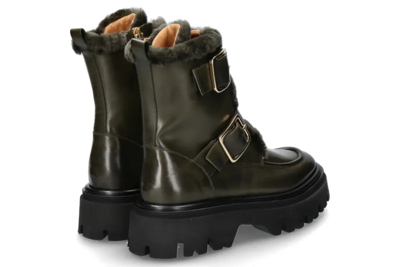 Damen Camerlengo Stiefelette PRINCES VERDE RICCIO VERDE