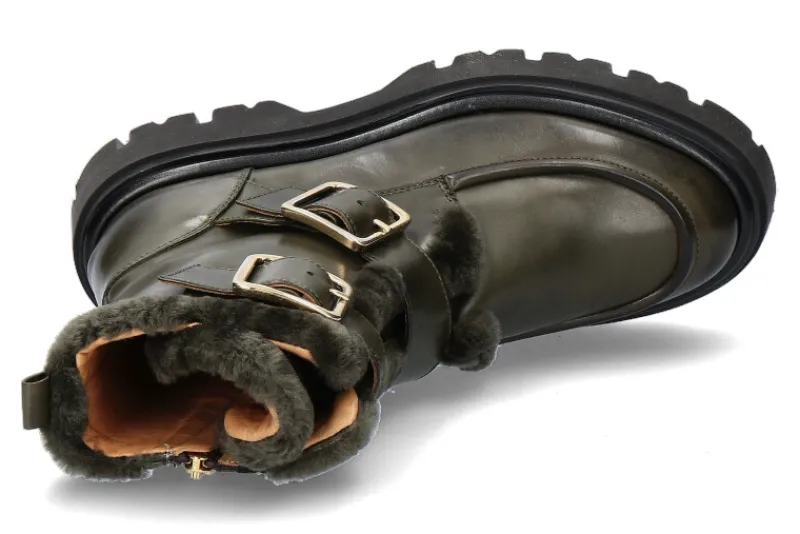 Damen Camerlengo Stiefelette PRINCES VERDE RICCIO VERDE