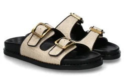 Damen Caryatis Pantolette 68055 CREAM-BLACK